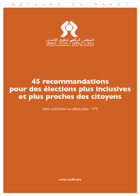 45 recommandations pour des élections plus inclusives et plus proches